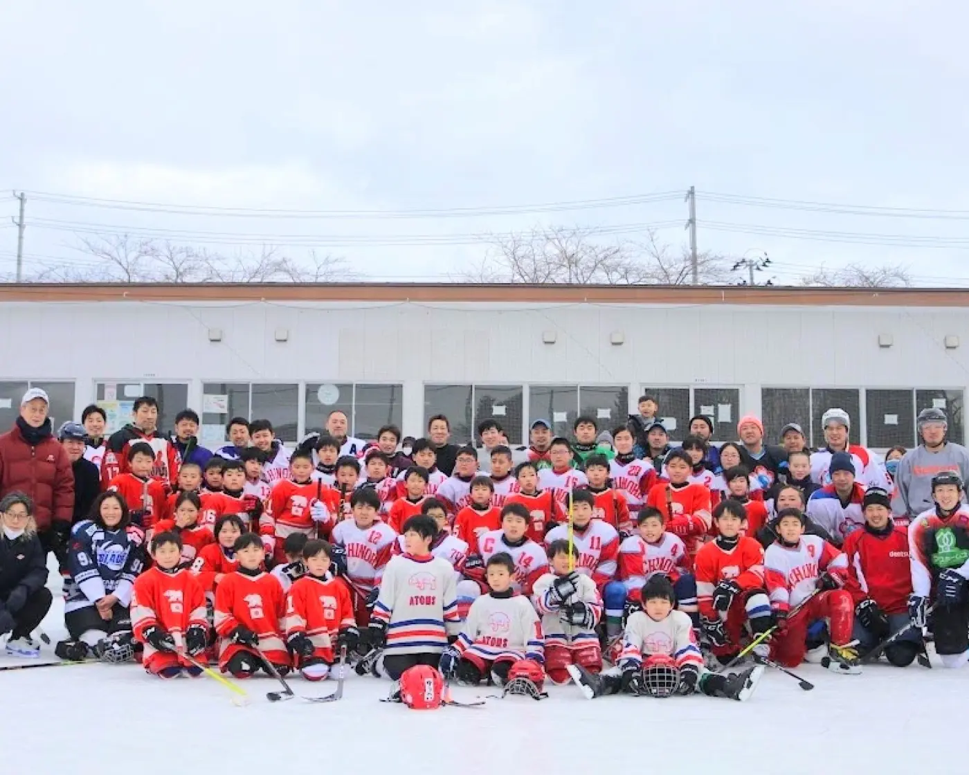 子どもたちとの記念撮影