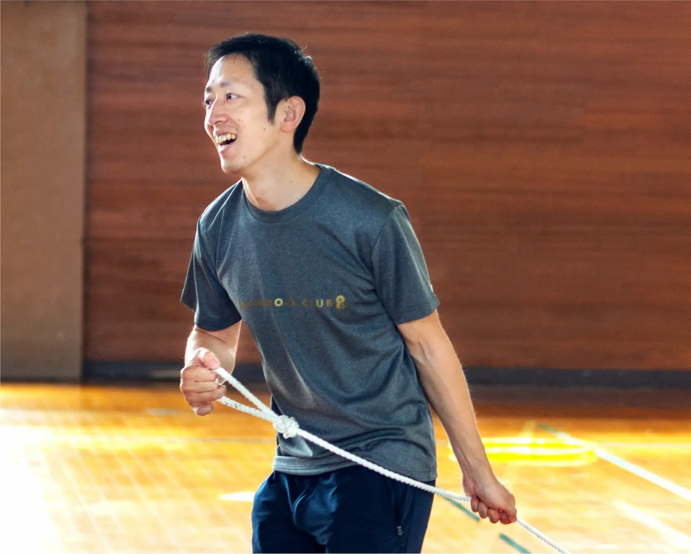 スポーツに取り組む山之内悠八戸市議会議員